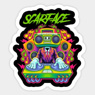 SCARFACE RAPPER Sticker